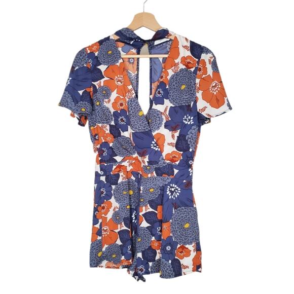 Illa Illa Floral Print Romper Size S - Picture 7 of 7
